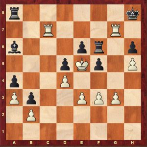 Final position from Alekhine-Yates London 1922